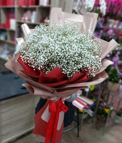 Букет цветов из: Гипсофила в Шевляково