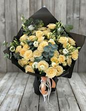 Букет цветов из:  Розы и Лизиантусы в Шевляково