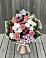 Букет цветов из: Альстромерии, Гвоздики, Розы и Хризантемы в Шевляково