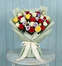 Букет цветов из:  Розы в Шевляково