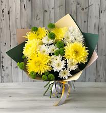 Букет цветов из:  Хризантемы #REPLACE_PRED# Шевляково