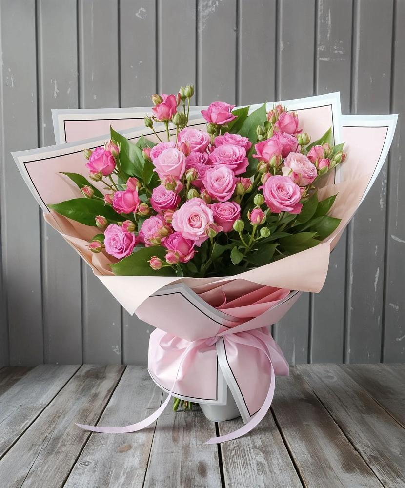 Букет Розовый кустик в Шевляково