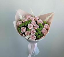 Букет цветов из:  Розы и Хризантемы в Шевляково