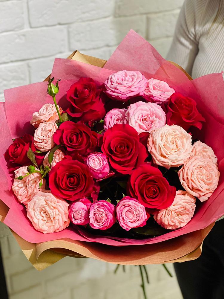 Букет цветов из: Розы в Шевляково