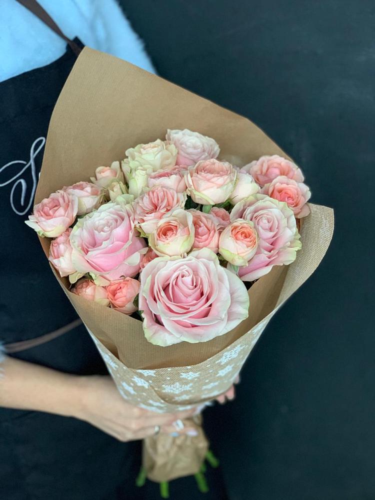 Букет цветов из: Хризантемы и Розы в Шевляково