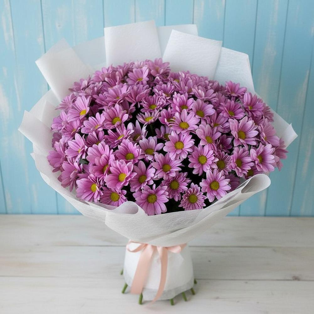 Букет цветов из: Хризантемы в Шевляково