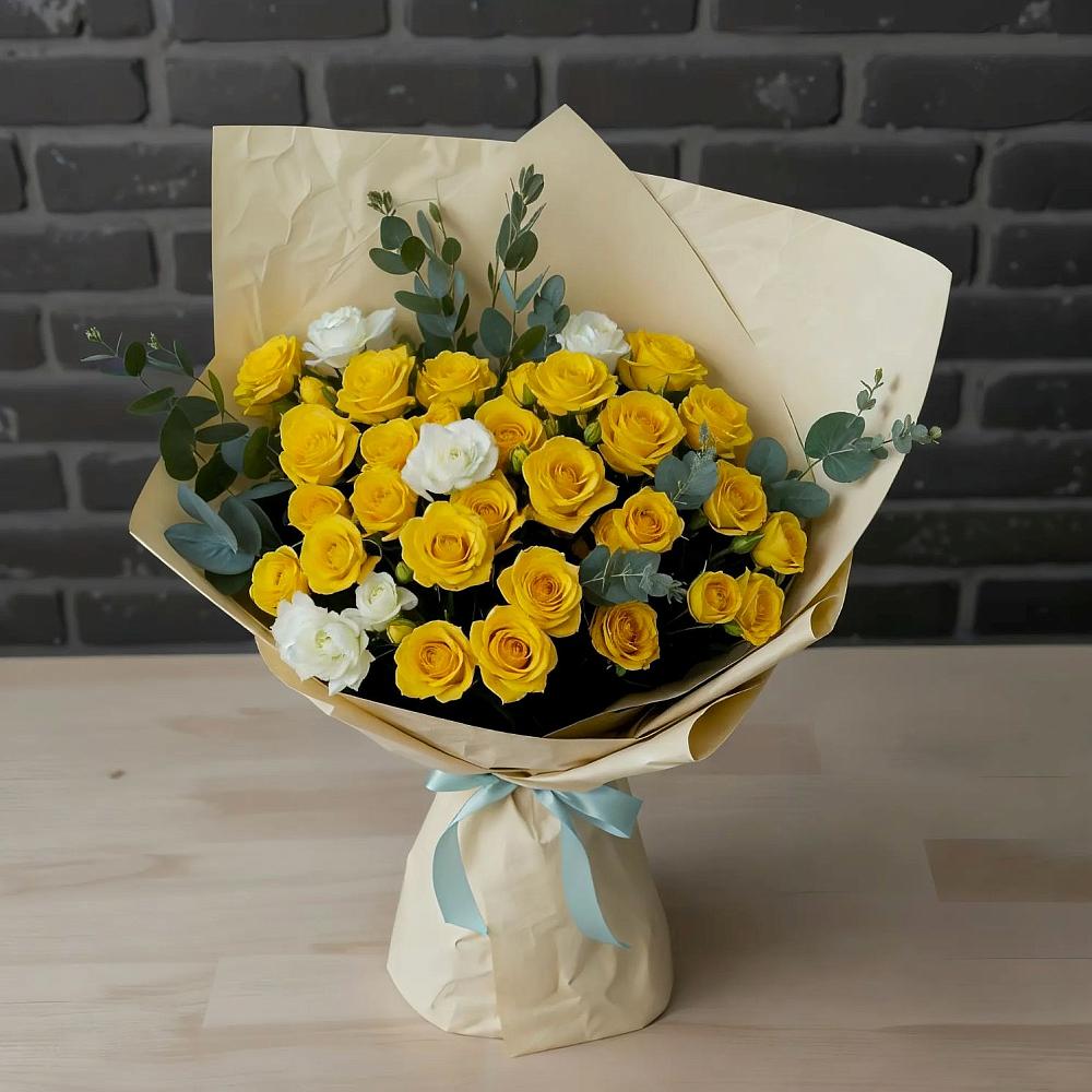 Букет цветов из: Розы в Шевляково