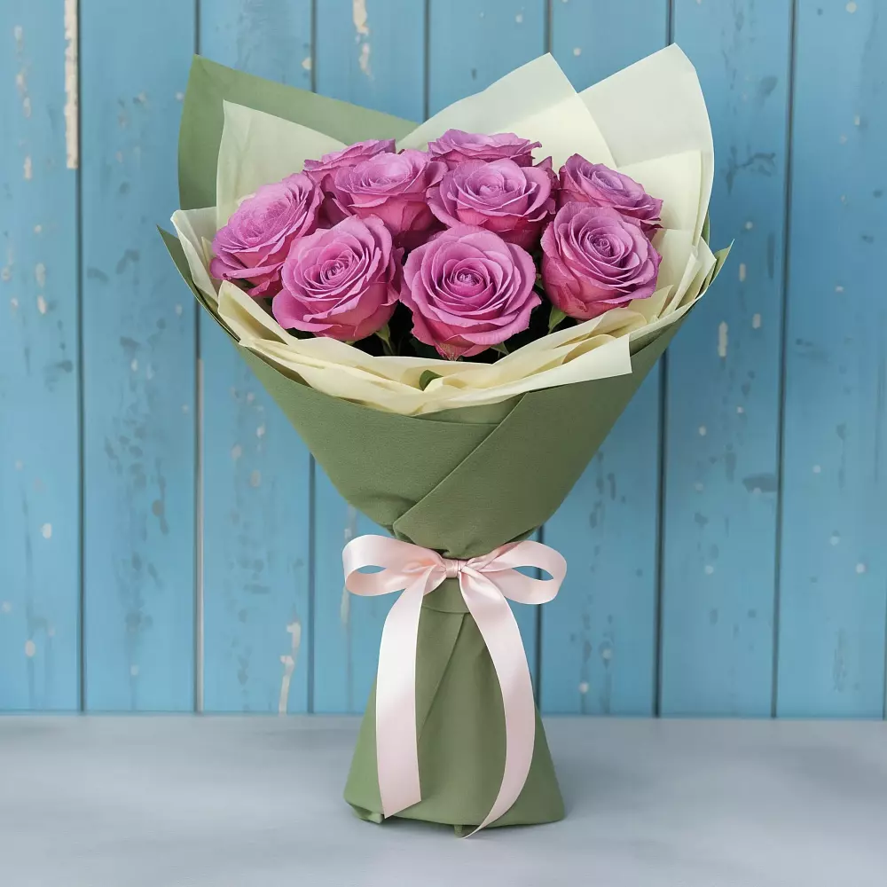 Букет Розы Фёрст Леди в Шевляково