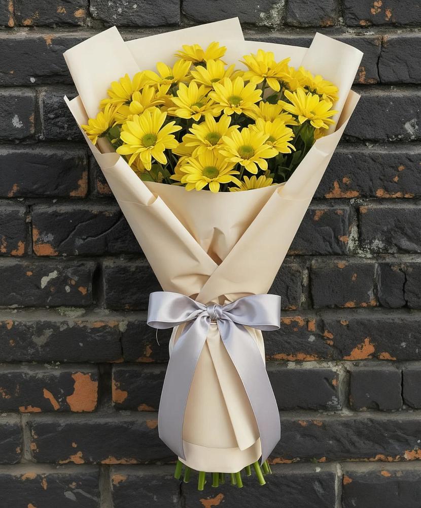 Букет цветов из: Хризантемы в Шевляково