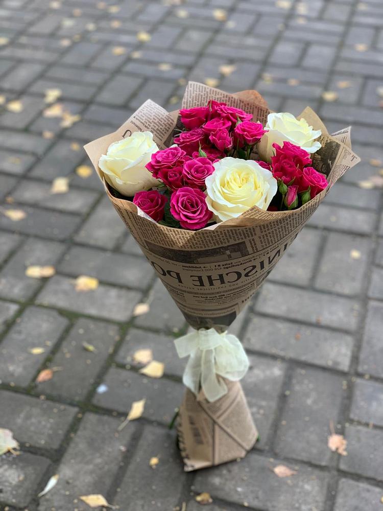 Букет цветов из: Розы в Шевляково