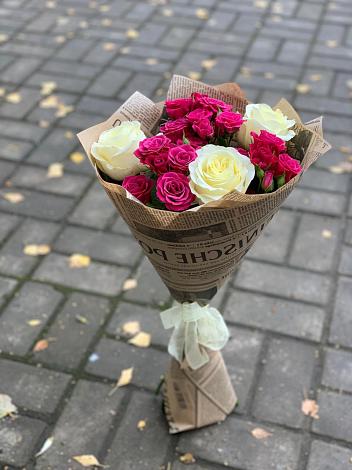 Букет цветов из: Розы в Шевляково