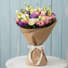 Букет цветов из:  Лизиантусы в Шевляково